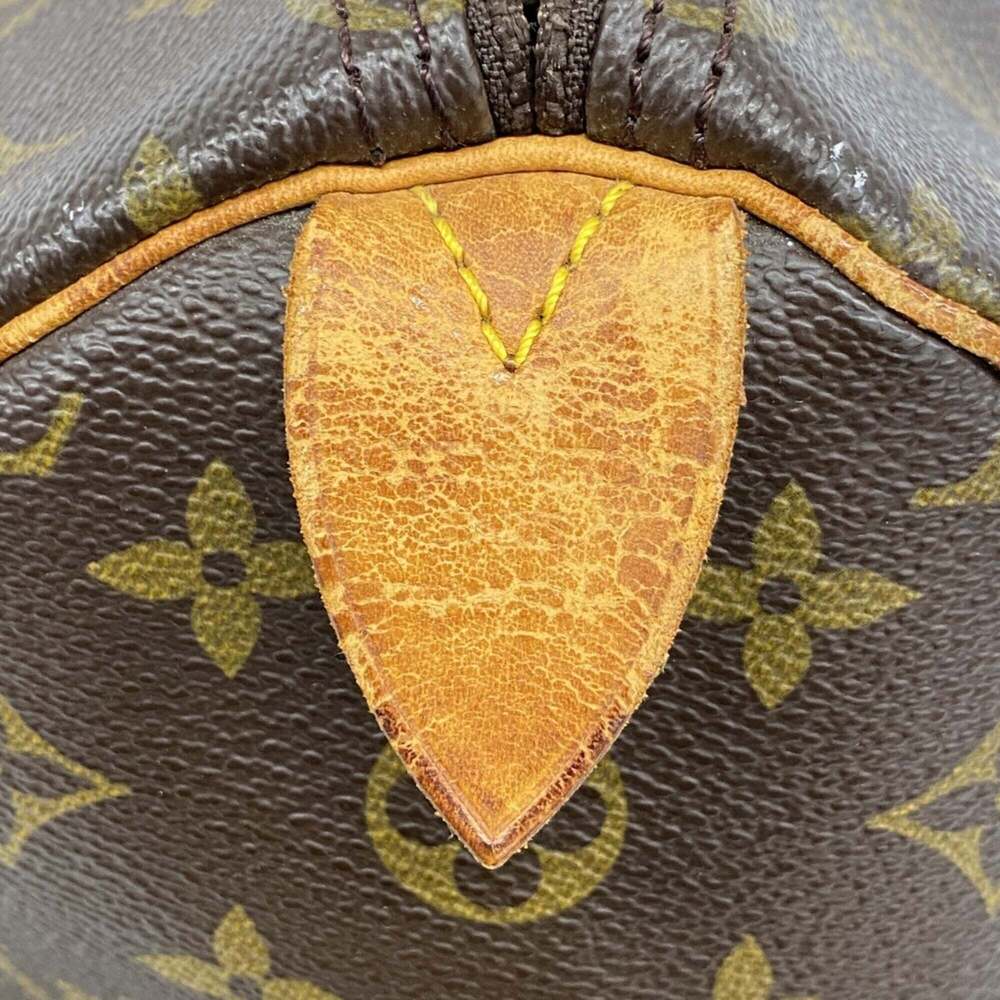 LOUIS VUITTON Brown Monogram Speedy 35 Bag - Picture 5 of 13